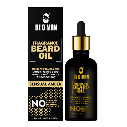 Fragrance Beard Oil - Sensual Amber